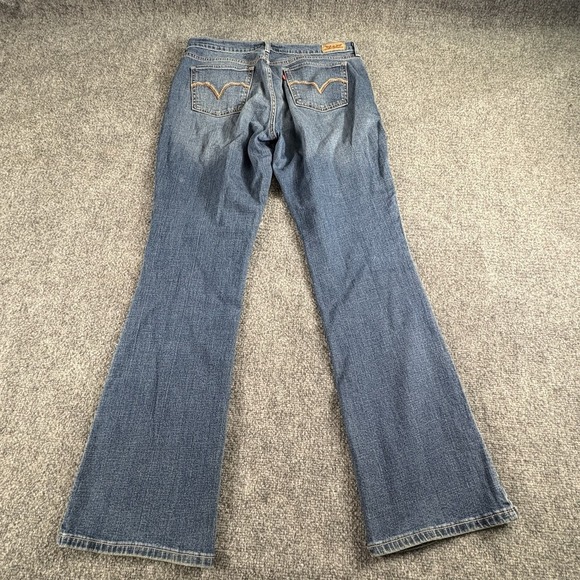 VTG Y2K Levi's 515 Bootcut Jeans Women 8M 32x31 Retro Classic Western Streetwear - Picture 12 of 16
